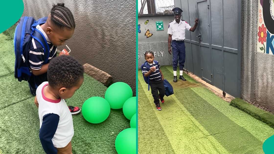 Nigerian couple in US return to Nigeria with their children to start school, shares video Nigerian couple in US return to Nigeria with their children to start school, shares video