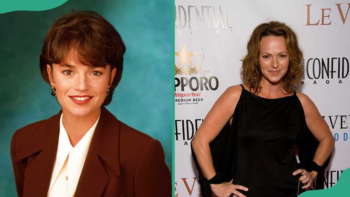 Clare Carey then and now. Clare Carey then and now.