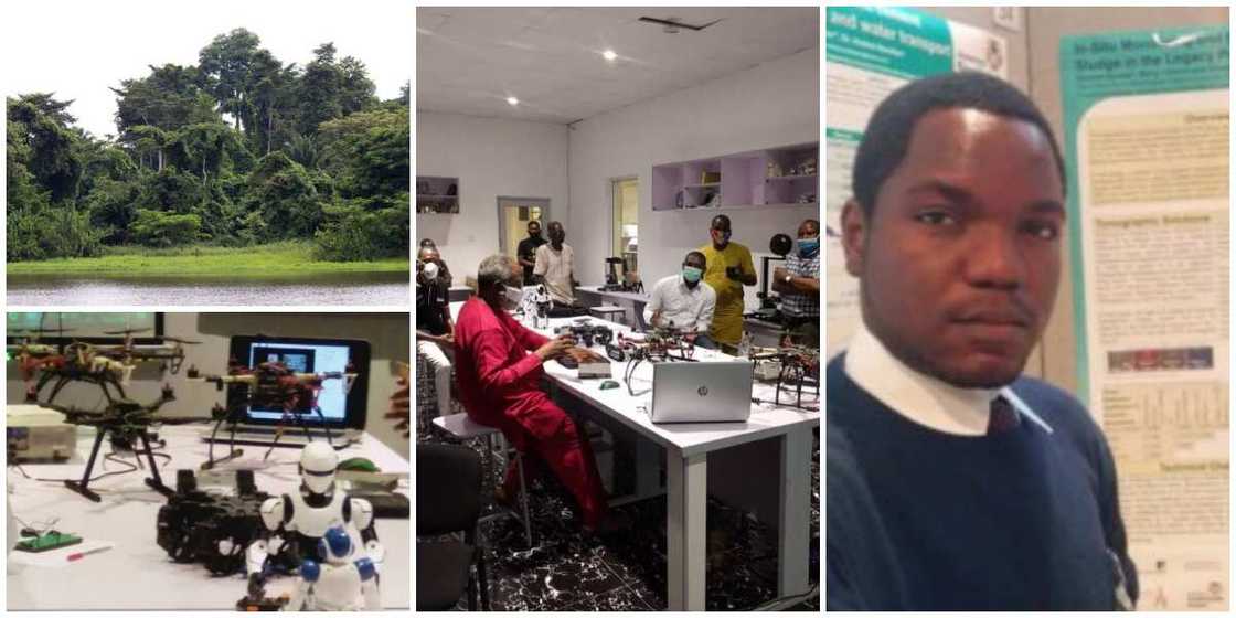 Nigerian Engineer Develops Drone that Can Detect Criminals in Any Forest Nigerian Engineer Develops Drone that Can Detect Criminals in Any Forest