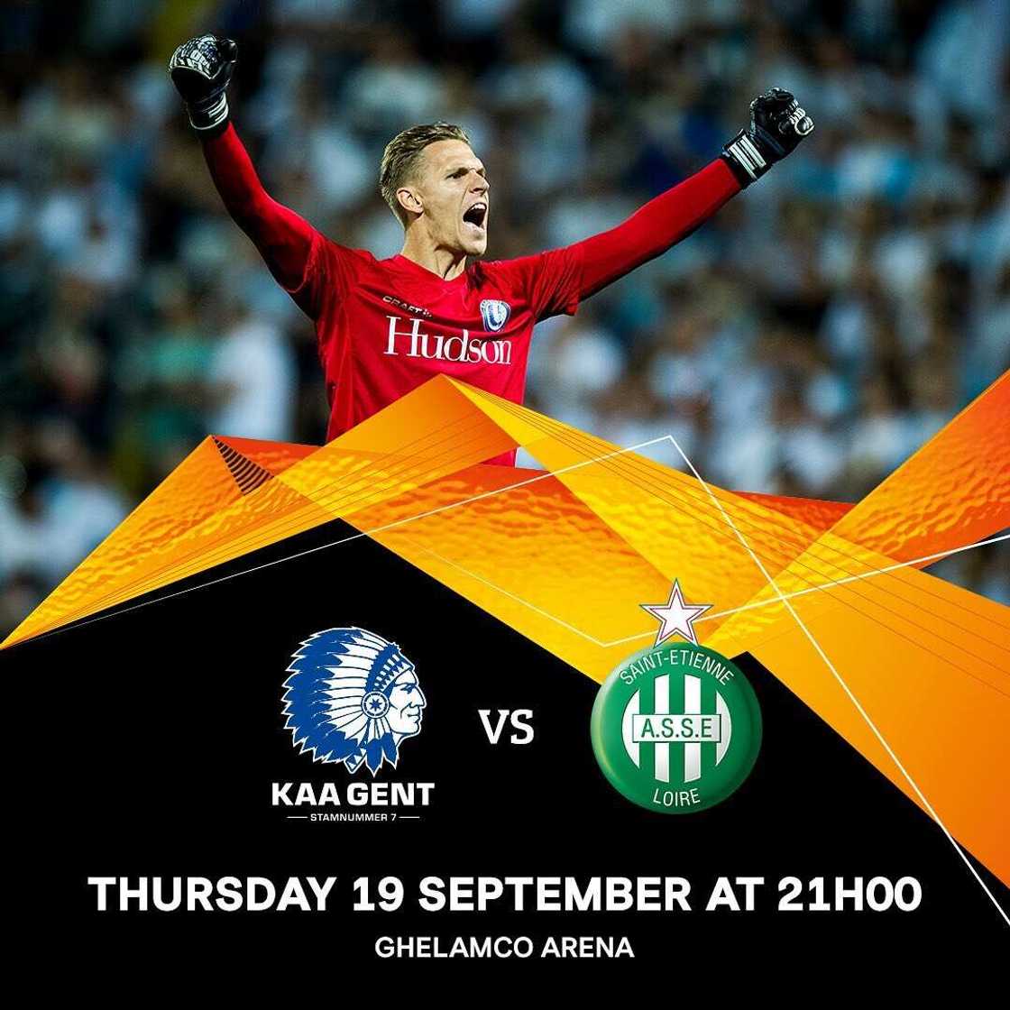 KAA Gent vs St Etienne KAA Gent vs St Etienne