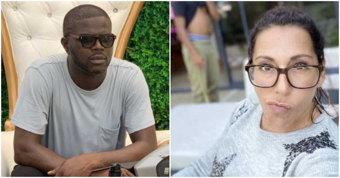 Funke Akindele, JJC Skillz's baby mama Mella Funke Akindele, JJC Skillz's baby mama Mella