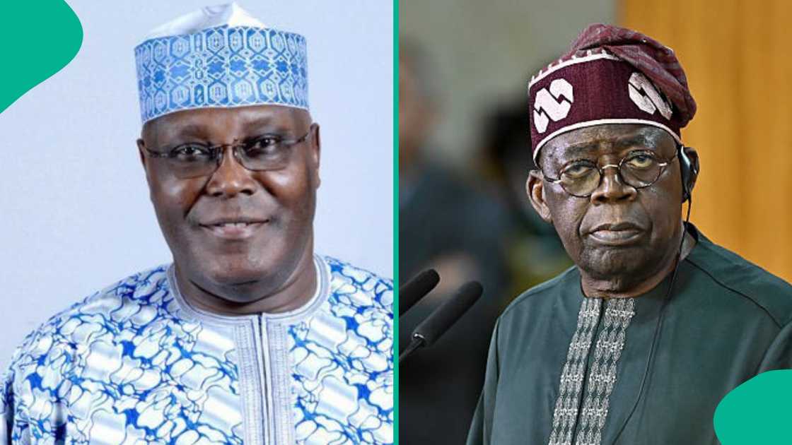 Atiku Abubakar da shugaba Bola Ahmed Tinubu Atiku Abubakar da shugaba Bola Ahmed Tinubu