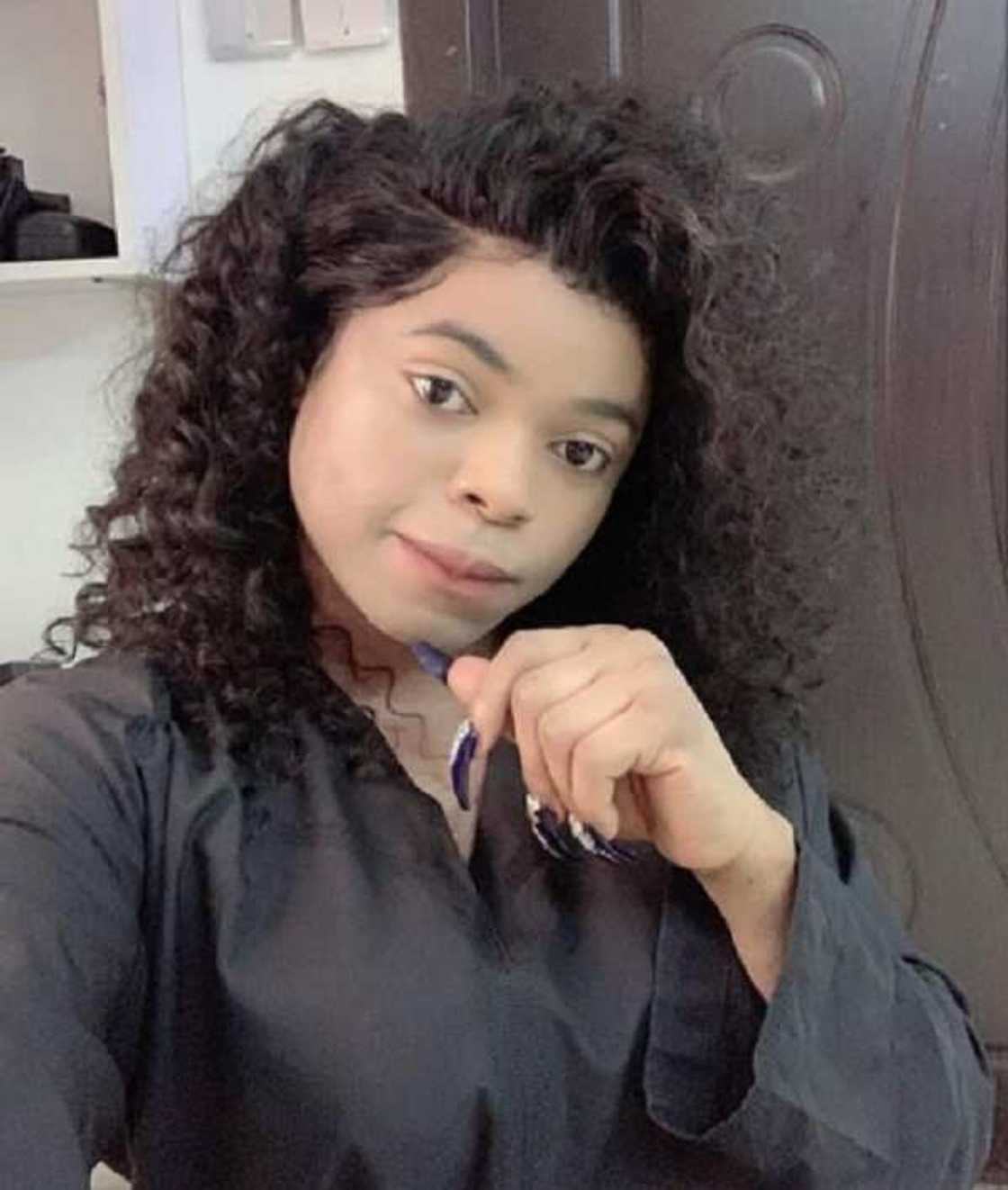 You look like the man you are - Fans react as Bobrisky shares make-up free photo You look like the man you are - Fans react as Bobrisky shares make-up free photo