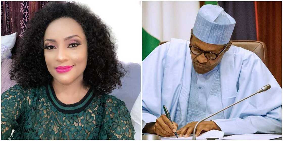 Actress Lilian Bach calls on President Buhari over state of the nation Actress Lilian Bach calls on President Buhari over state of the nation