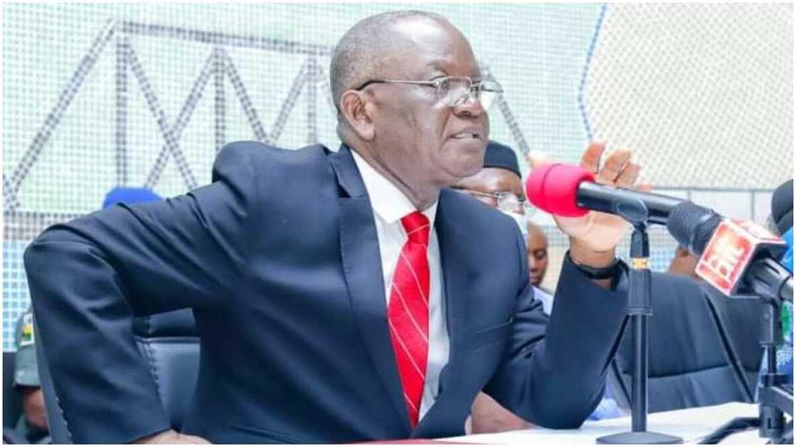 Samuel Ortom ya sha kaye Samuel Ortom ya sha kaye