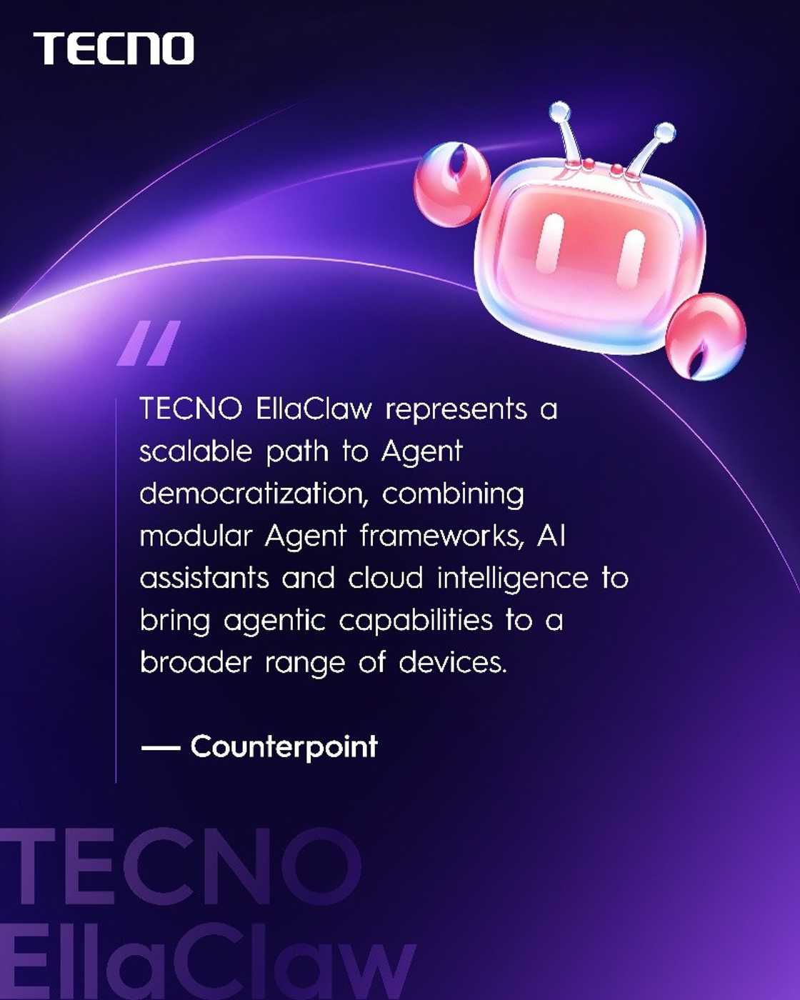 The AI Phone is Evolving into the ‘Agent Phone,’ & TECNO is Already Looking Ahead, Counterpoint Says The AI Phone is Evolving into the ‘Agent Phone,’ & TECNO is Already Looking Ahead, Counterpoint Says