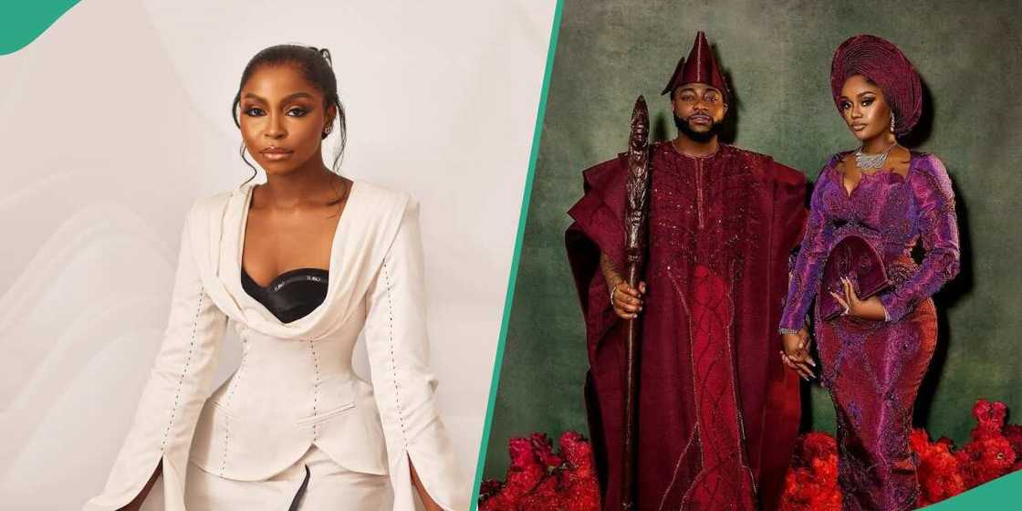 Sandrah shares deatails of Chioma's outfit Sandrah shares deatails of Chioma's outfit