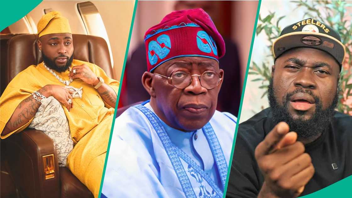 Davido reacts to Lasisi Elenu’s message to Tinubu after the comedian’s mother dies