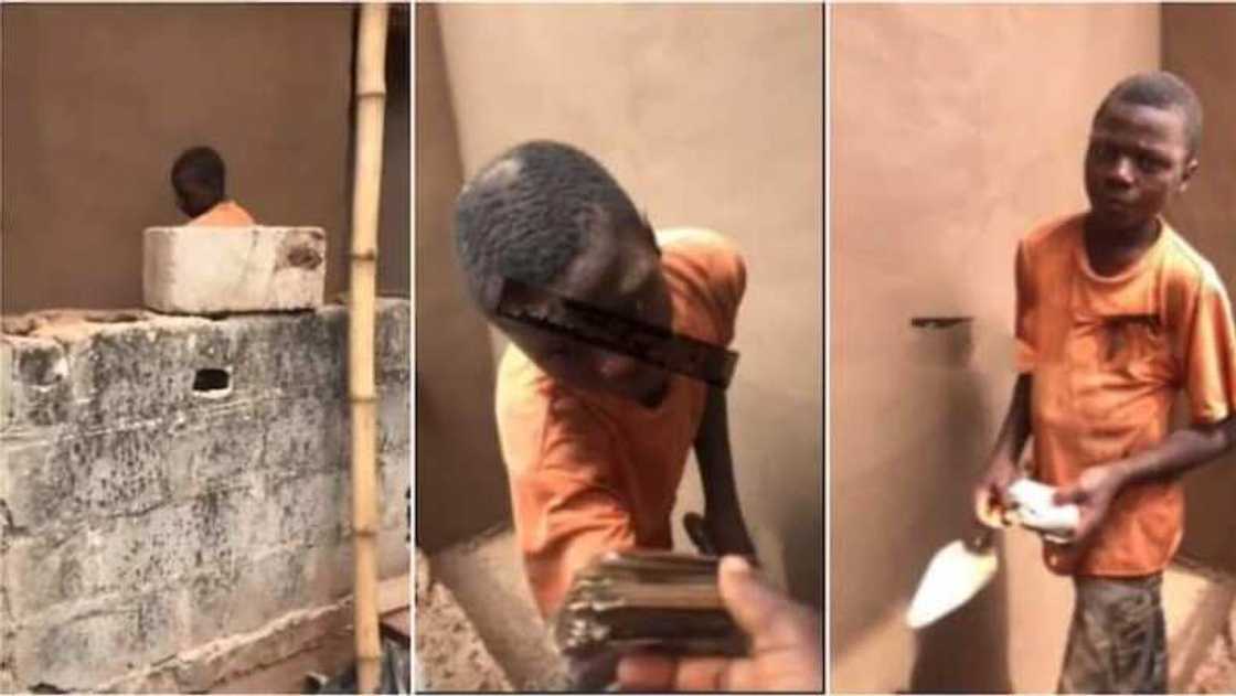 The kid was very happy about it. The kid was very happy about it.