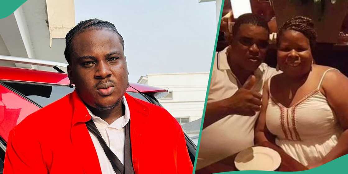 Isbae U's step mum remembers late husband. Isbae U's step mum remembers late husband.