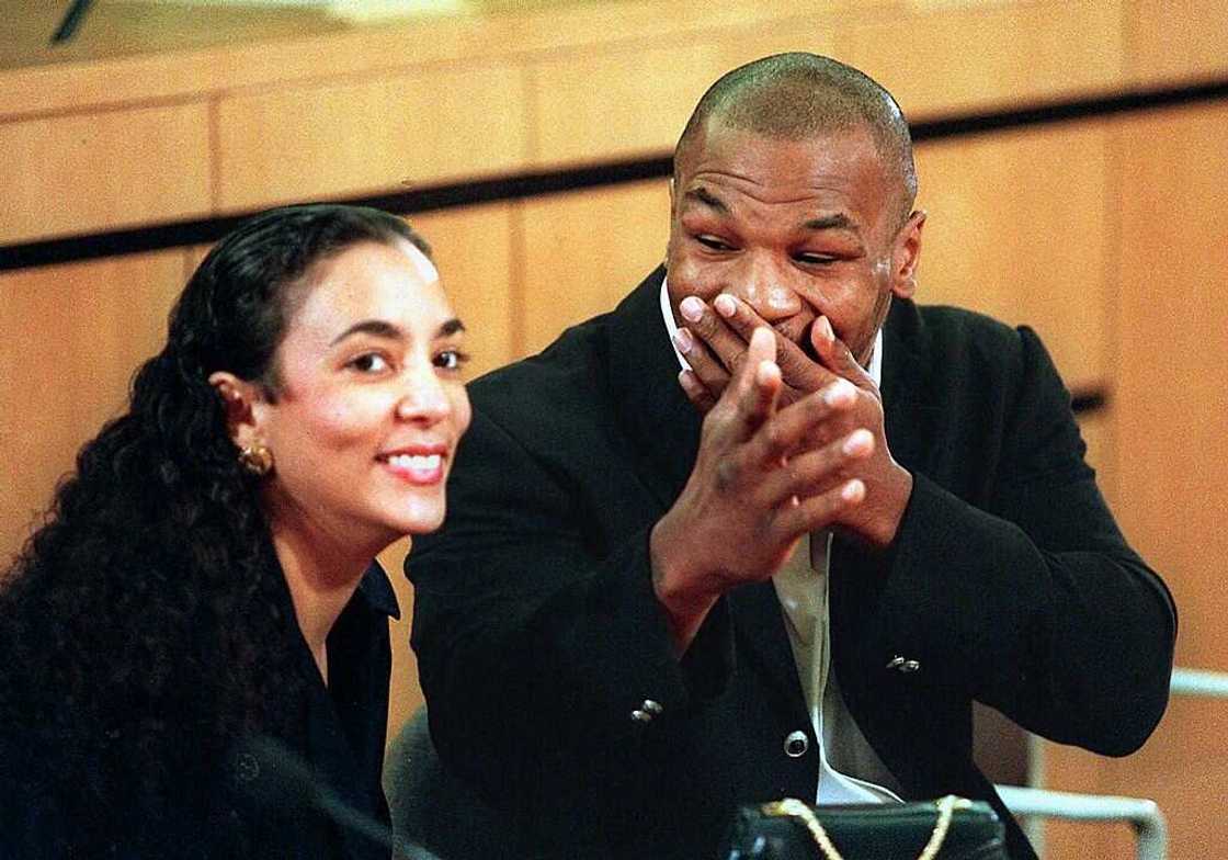 Monica Turner et Mike Tyson