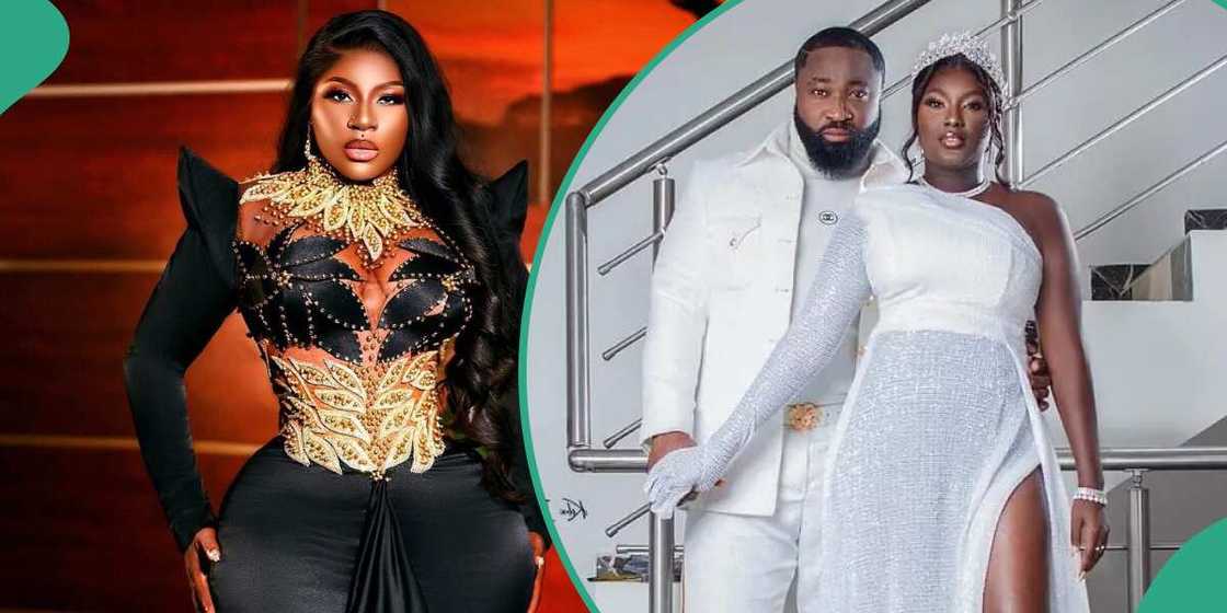 Destiny Etiko and Harrysong's ex wife Destiny Etiko and Harrysong's ex wife