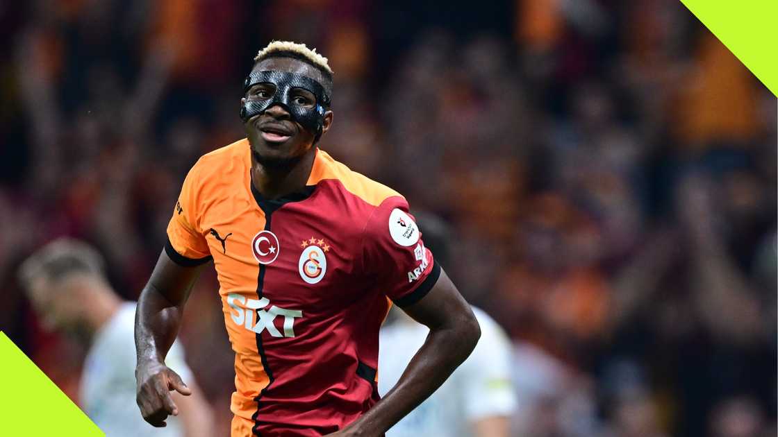 Victor Osimhen in action for Galatasaray Victor Osimhen in action for Galatasaray