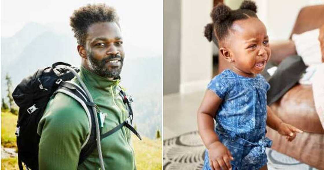 Little girl complains over dad's attitude Little girl complains over dad's attitude