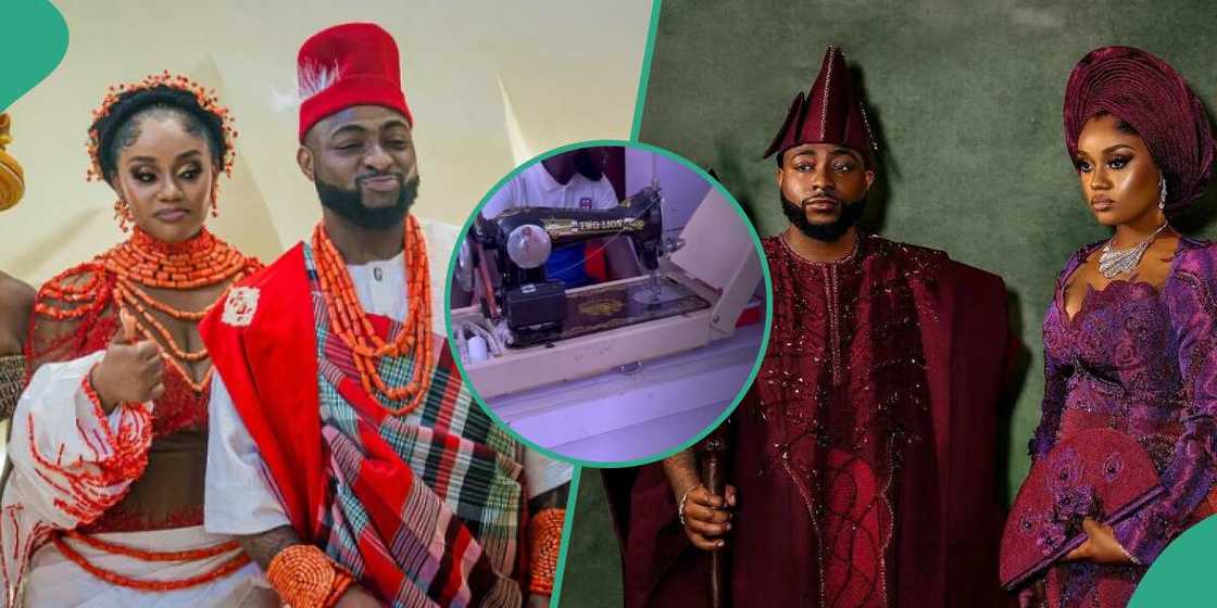 Chioma and Davido, Cobbler, first aid, tailor, made available at Davido’s wedding