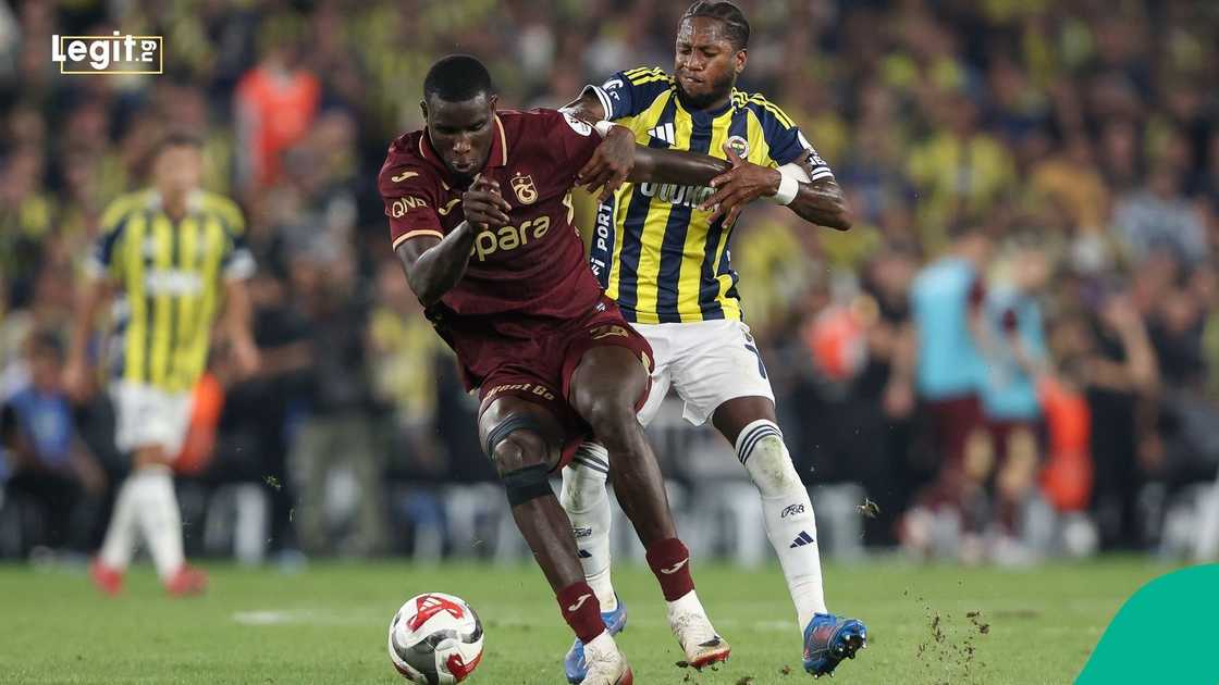 Paul Onuachu, Fred, Trabzonspor, Fenerbahce, Super Lig, Turkey. Paul Onuachu, Fred, Trabzonspor, Fenerbahce, Super Lig, Turkey.