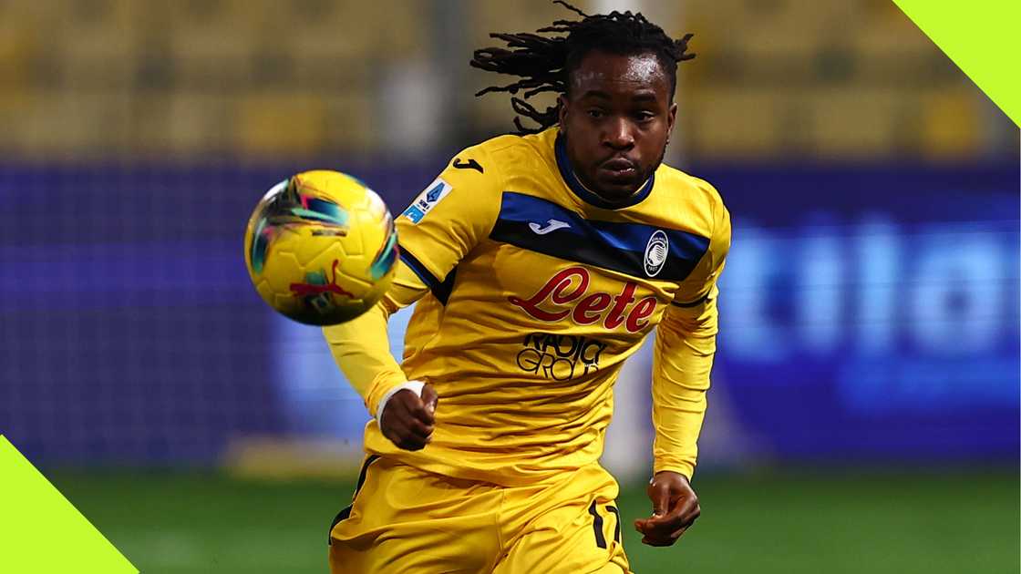 Ademola Lookman during Atalanta's Serie A clash against Parma