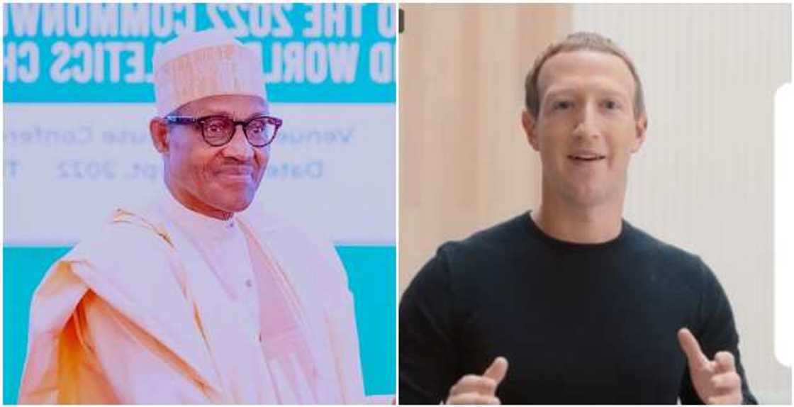 Buhari, Zuckerberg Buhari, Zuckerberg