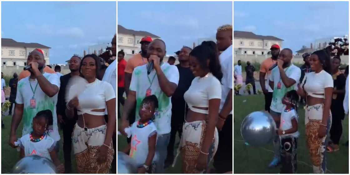 Imachella 2021: Davido Gives Heart Warming Speech at Daughter’s Party, Hails Sophia Momodu as a Good Mother