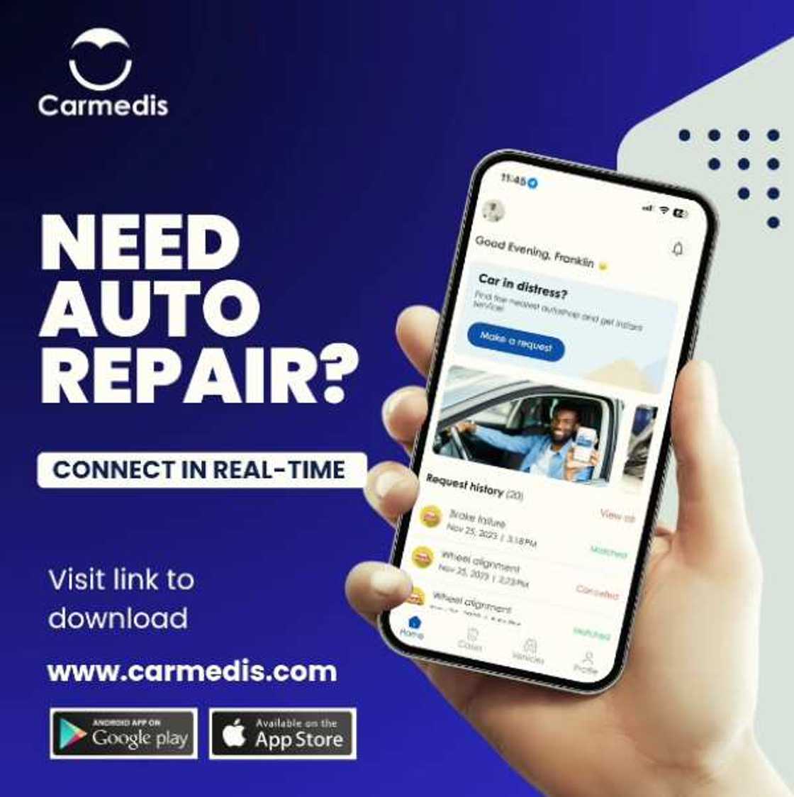 Carmedis: Putting an end to dubious mechanics and solving car troubles with ease using technology Carmedis: Putting an end to dubious mechanics and solving car troubles with ease using technology
