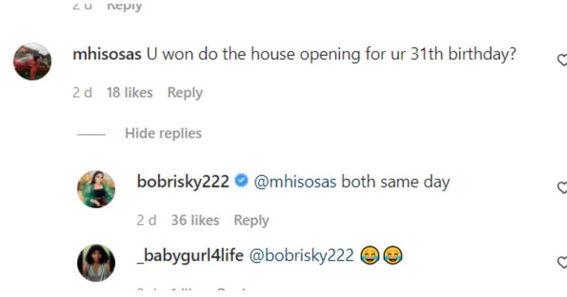 Bobrisky's housewarming party. Bobrisky's housewarming party.