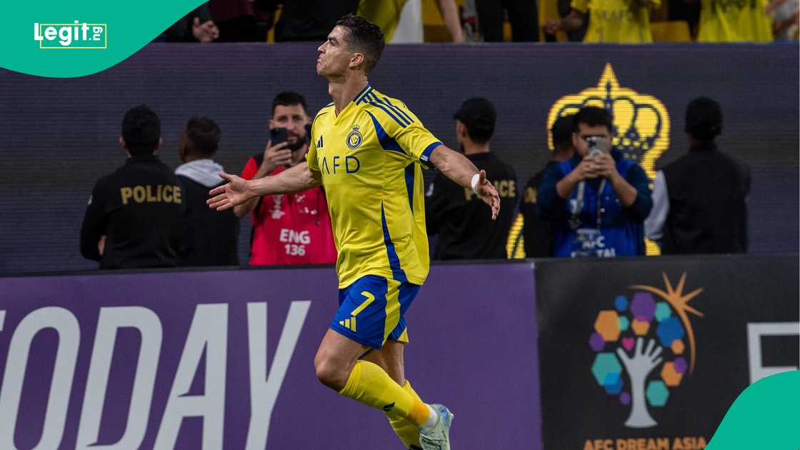 Cristiano Ronaldo, Al-Nassr, Esteghlal, AFC Champions League, Al-Awwal Park, Riyadh, Saudi Arabia. Cristiano Ronaldo, Al-Nassr, Esteghlal, AFC Champions League, Al-Awwal Park, Riyadh, Saudi Arabia.