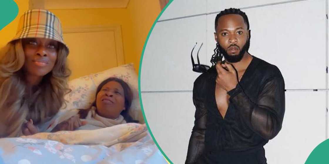 Uriel Oputa and her mother in new video. Uriel Oputa and her mother in new video.