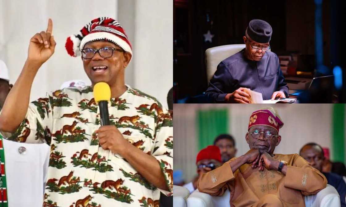 Obi, Osinbajo, Tinubu Obi, Osinbajo, Tinubu