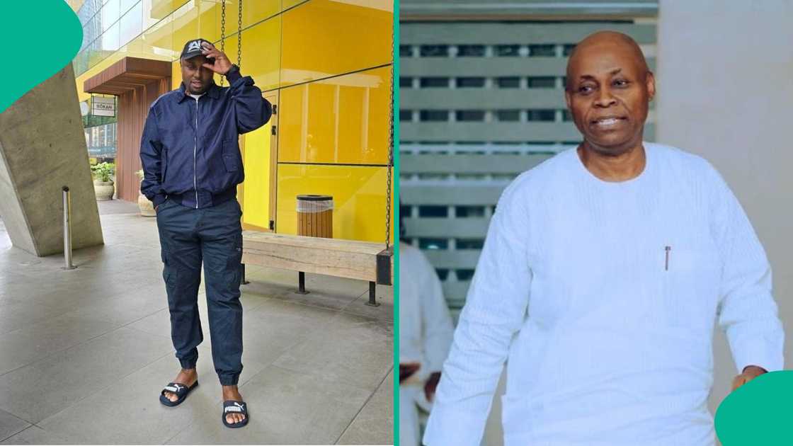 Isreal DMW and Davido's daddy trend. Isreal DMW and Davido's daddy trend.