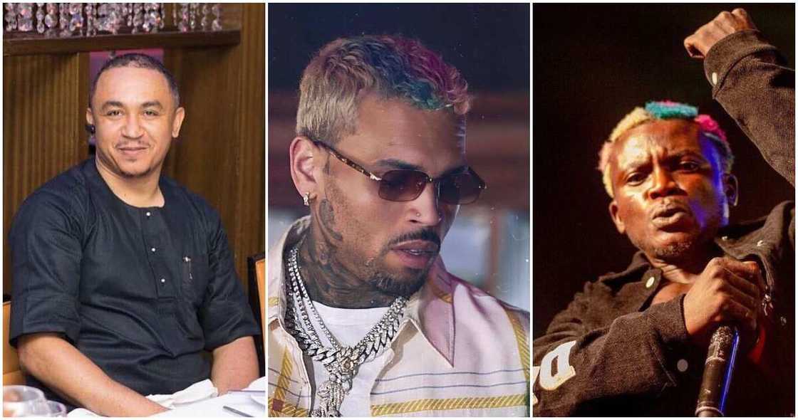 Daddy Freeze, Chris Brown an Portable Daddy Freeze, Chris Brown an Portable