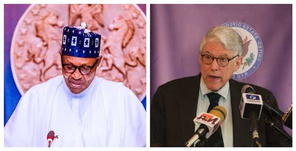Presidency blasts US magazine, ex-ambassador over alleged lies about Buhari Presidency blasts US magazine, ex-ambassador over alleged lies about Buhari