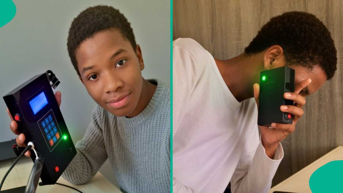 Reaction as young man builds Smart AI Tracking System device, says it can track anything anywhere in the world Reaction as young man builds Smart AI Tracking System device, says it can track anything anywhere in the world