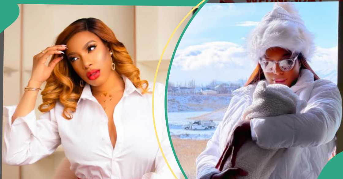 Chika Ike Finally Flaunts Her Newborn After Months of Paternity Controversy Chika Ike Finally Flaunts Her Newborn After Months of Paternity Controversy