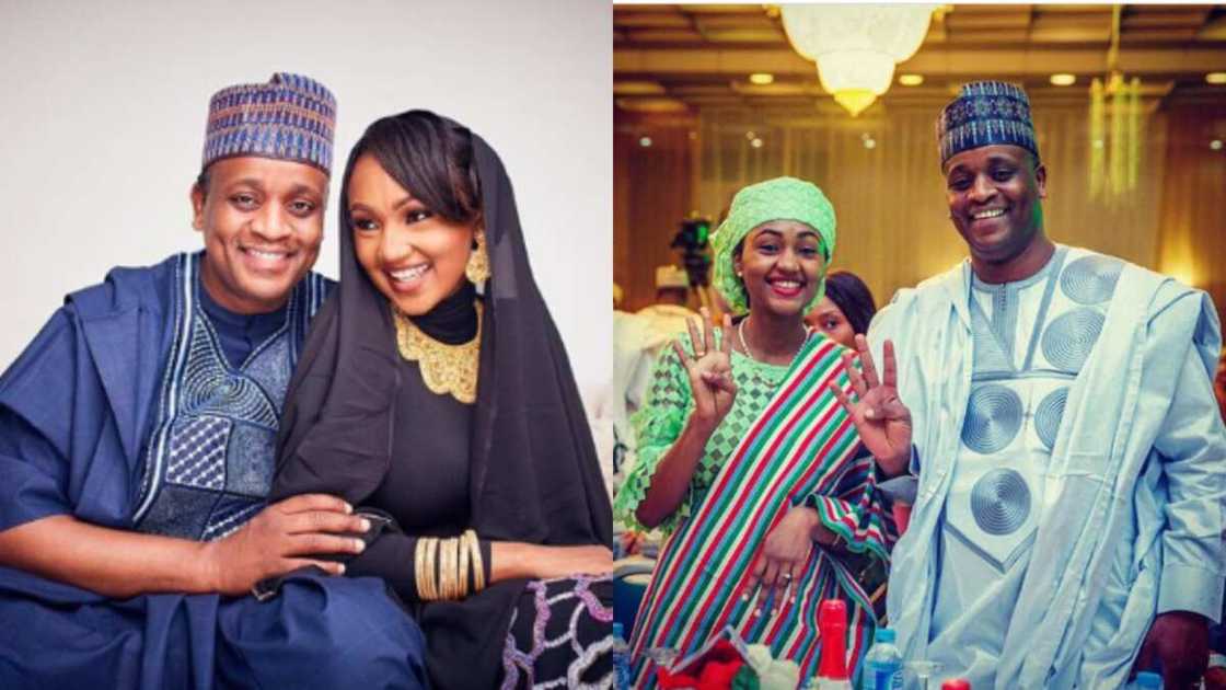 Soyayya: Ahmed Indimi da Zahra Buhari sun yi murnar cikar shekara uku da aure (Hotuna)