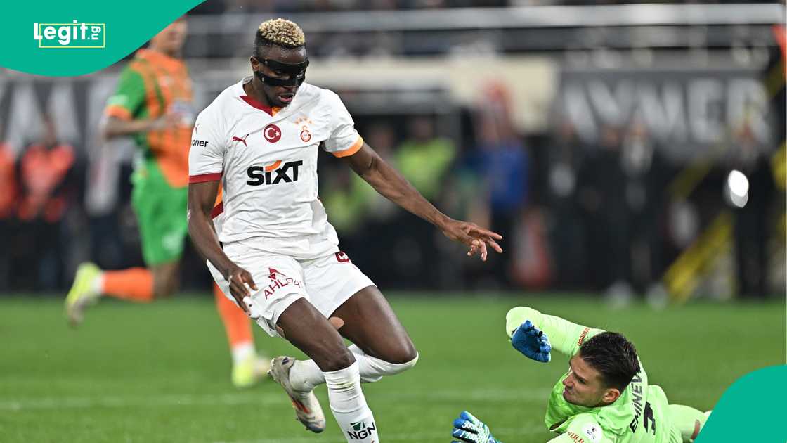 Victor Osimhen, Galatasaray, Alanyaspor, Antalya, Turkiye, Super Lig. Victor Osimhen, Galatasaray, Alanyaspor, Antalya, Turkiye, Super Lig.