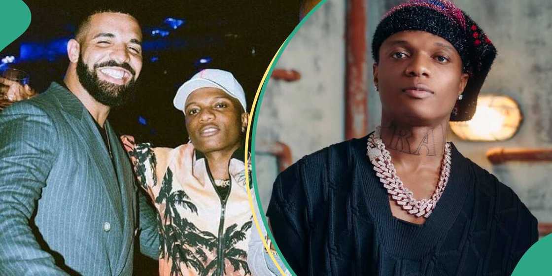 Drake tags Wizkid on his Instastory. Drake tags Wizkid on his Instastory.