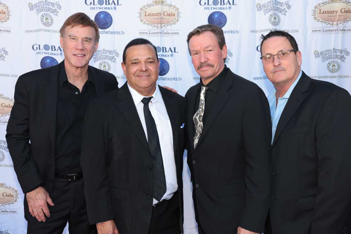 Arthur Wahlberg, Rayster Michaels and Dana Essigman attend the Luxury Gala, the screening of The Oscars by Samira's Network in Universal City