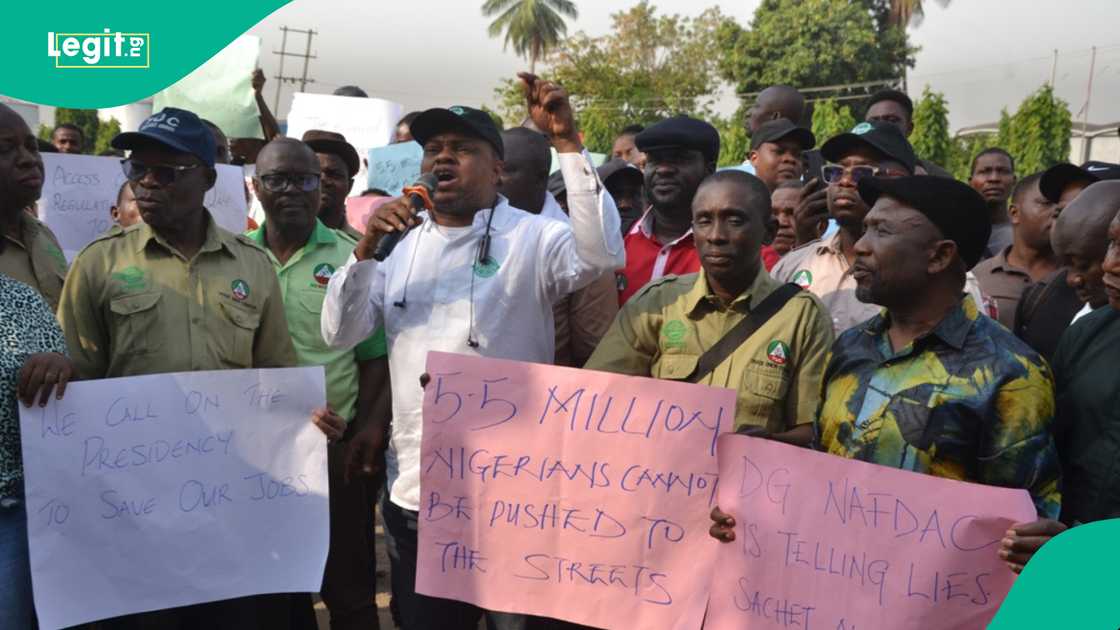 ban of alcohol in sachets, NAFDAC, protest in Nigeria