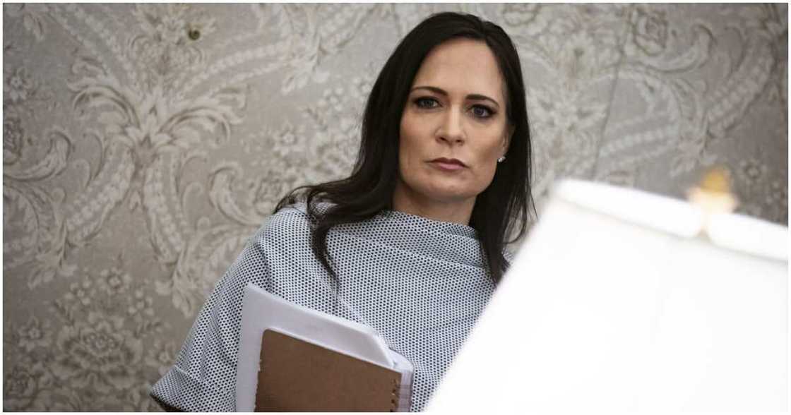 US crisis: Former Melania Trump's chief of staff Stephanie Grisham.