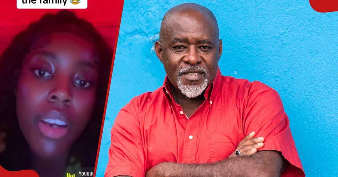 Adaeze and old man. Adaeze and old man.