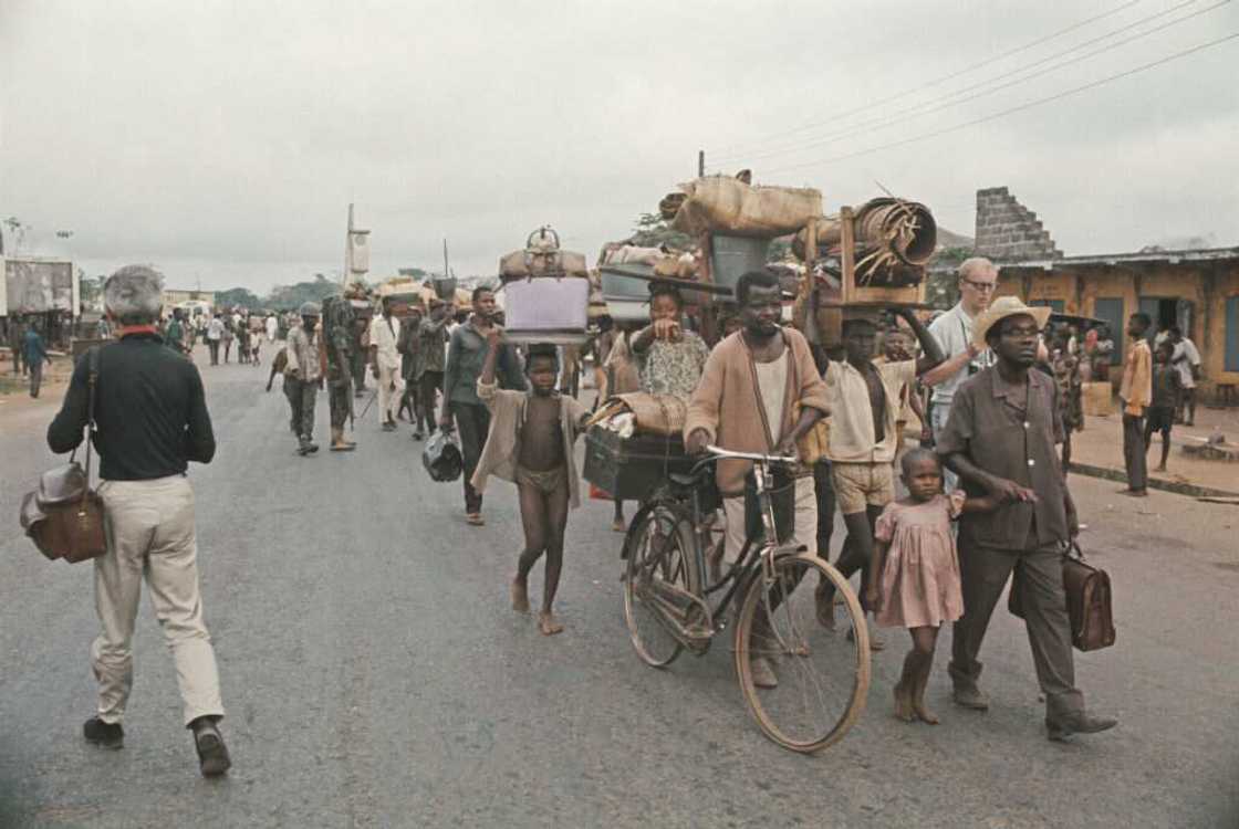 End of Biafra war, Igbo refugees End of Biafra war, Igbo refugees