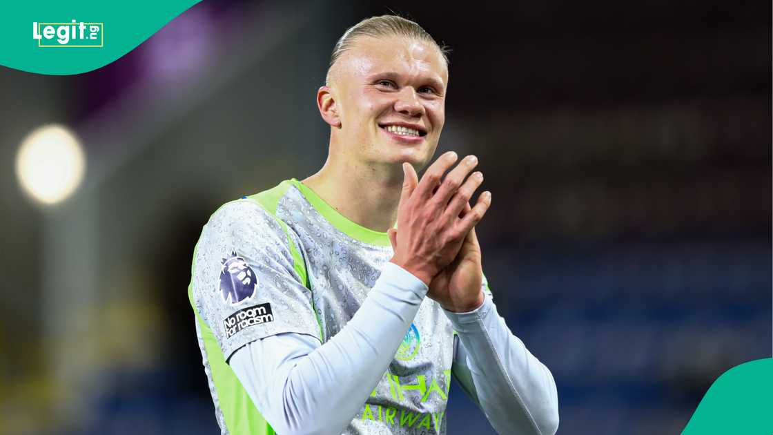 Erling Haaland, Manchester City, Burnley, Turf Moor, Premier League.