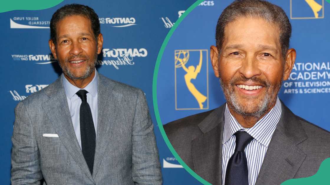Bryant Gumbel at Cantor Fitzgerald in New York City. Bryant Gumbel at Lincoln Centre in New York City.