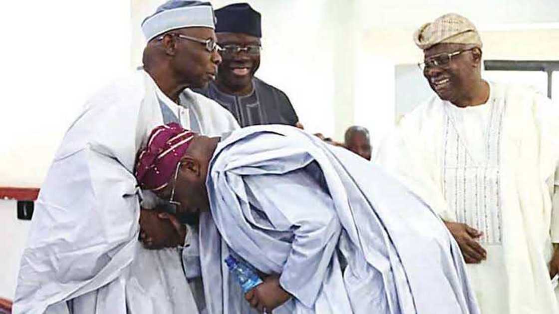 Obasanjo tare da Atiku. Obasanjo tare da Atiku.