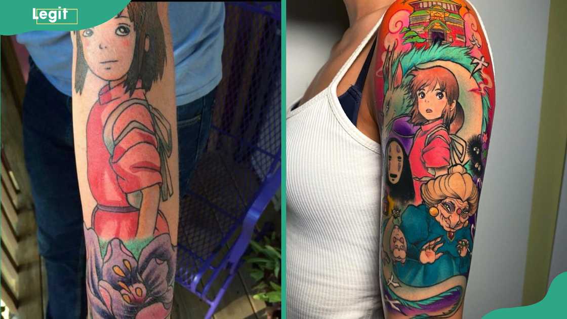 Chihiro spirited away tattoo Chihiro spirited away tattoo