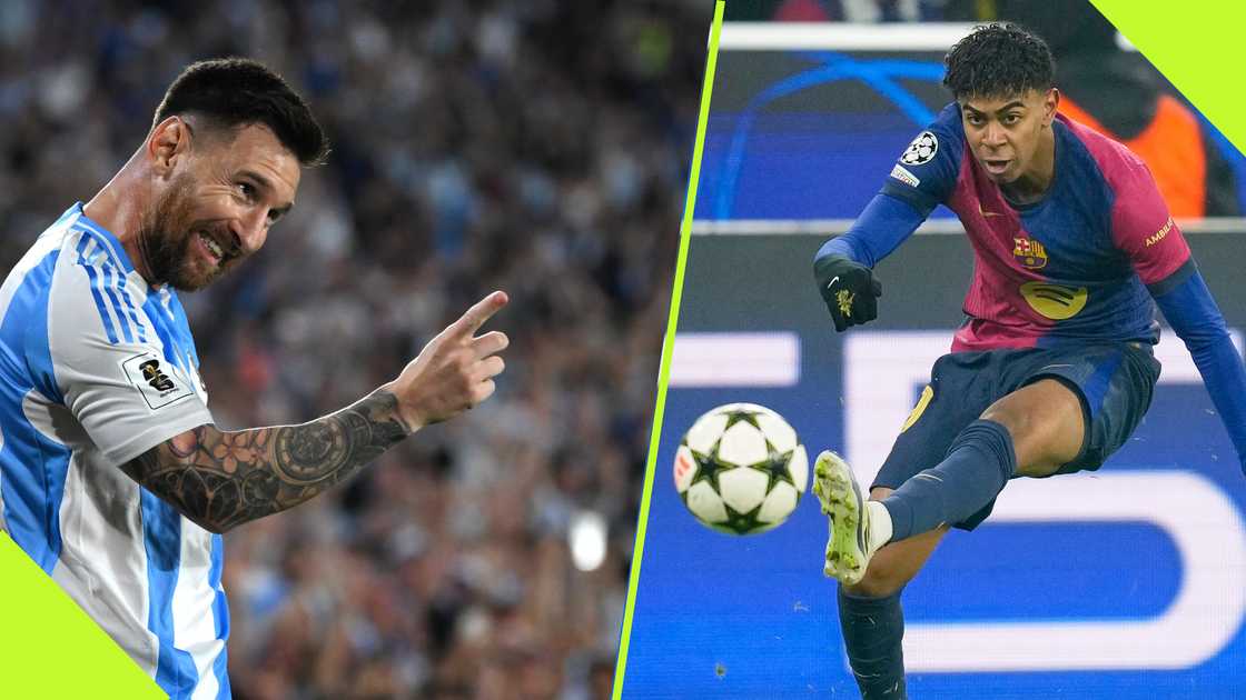 Lionel Messi has conferred the GOAT title on Barcelona sensation Lamine Yamal. Lionel Messi has conferred the GOAT title on Barcelona sensation Lamine Yamal.