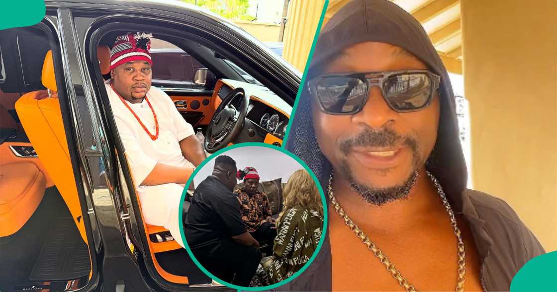 Cubana Chiefpriest replies to Isaac Fayose after he dragged him online over his meeting with Nigeria's vice president, Kashim Shettima. Cubana Chiefpriest replies to Isaac Fayose after he dragged him online over his meeting with Nigeria's vice president, Kashim Shettima.