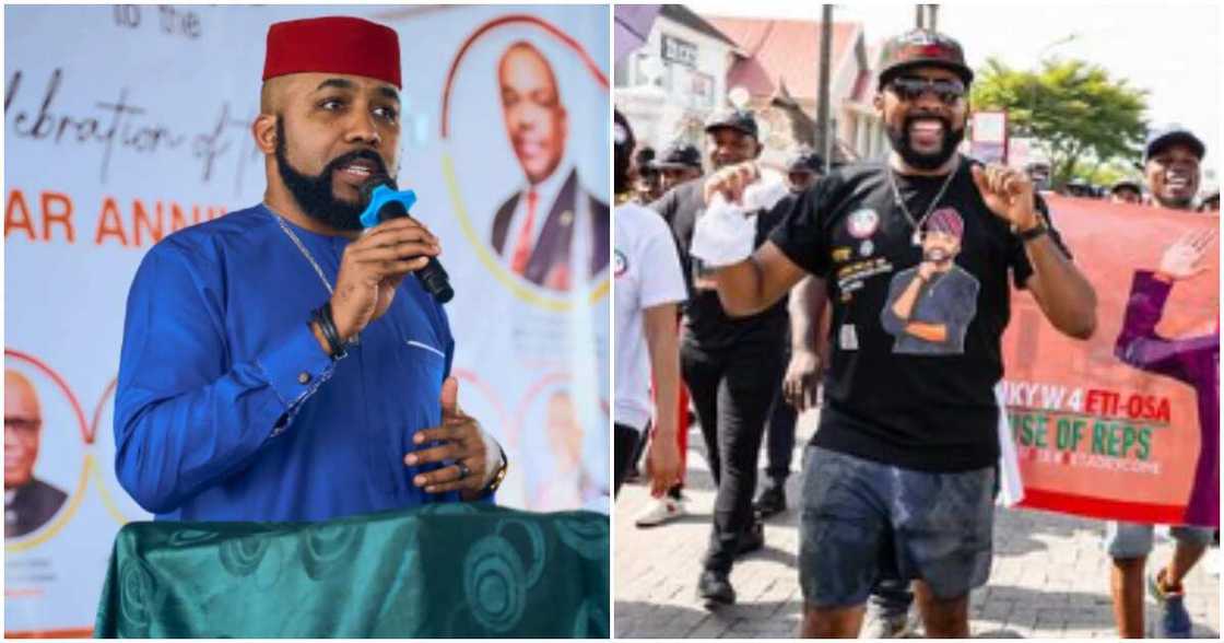 Photos of singer and politician Banky W Photos of singer and politician Banky W