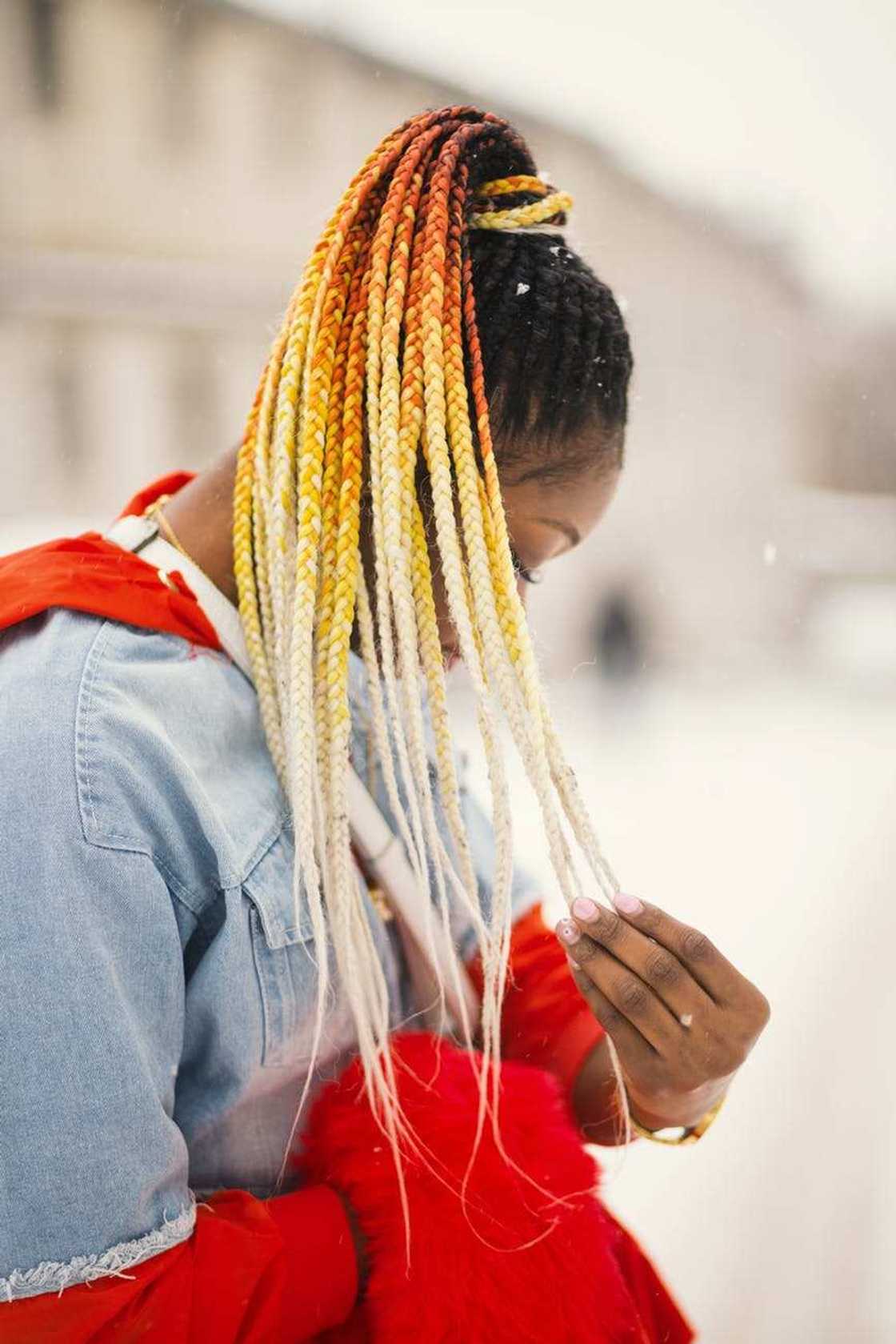 Colour braids Colour braids