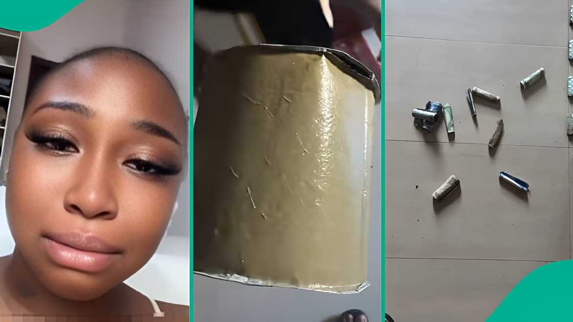 Nigerian woman laments after house help breaks savings box